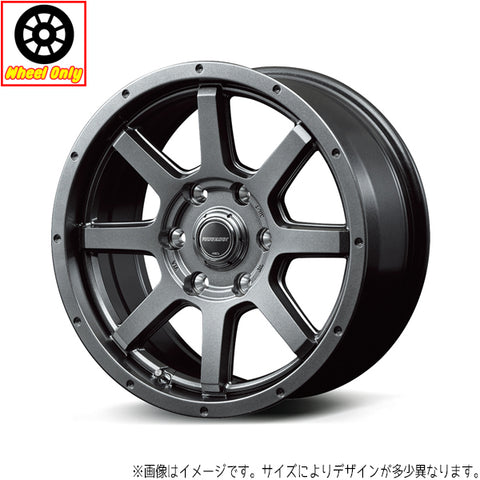 15インチ アルミホイール 6穴 139.7 マッドライダー 5.5J +45 NV350 E25 E26 キャラバン 4本セット