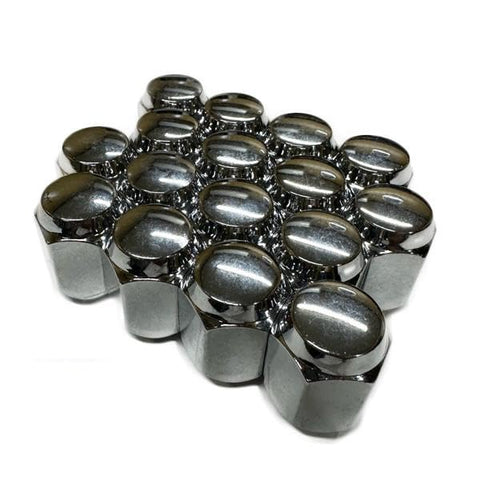 ホイールナット ブラック クロームメッキ 16個 20個 24個 M12 1.5P 1.25P 19HEX 21HEX 60°テーパー 4穴 5穴 6穴 1台分