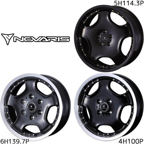 215/40R18 スタッドレスタイヤホイールセット セレナ etc (YOKOHAMA iceGUARD7 & NOVARIS ASSETE D1 5穴 114.3)