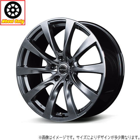 21インチ アルミホイール 5穴 114.3 モーション2 HDSLリムO 8J +40 トヨタ 純正球面ボルト仕様 1本