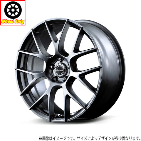 17インチ アルミホイール 5穴 114.3 モーション3 7J +40 トヨタ仕様 1本