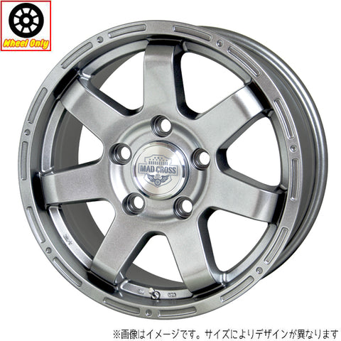 18インチ アルミホイール 5穴 150 マッドクロス MC76 8J +48 4本セット