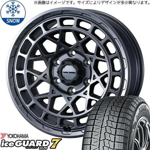 155/65R14 スタッドレスタイヤホイールセット サクラ etc (YOKOHAMA iceGUARD7 & MUDVANCEX TypeM 4穴 100)