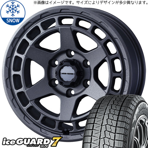 155/65R14 スタッドレスタイヤホイールセット サクラ etc (YOKOHAMA iceGUARD7 & MUDVANCEX TypeS 4穴 100)