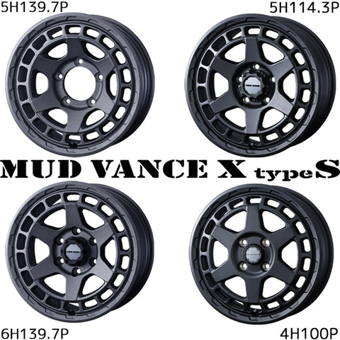 215/45R17 スタッドレスタイヤホイールセット シルビア etc (YOKOHAMA iceGUARD7 & MUDVANCEX TypeS 5穴 114.3)