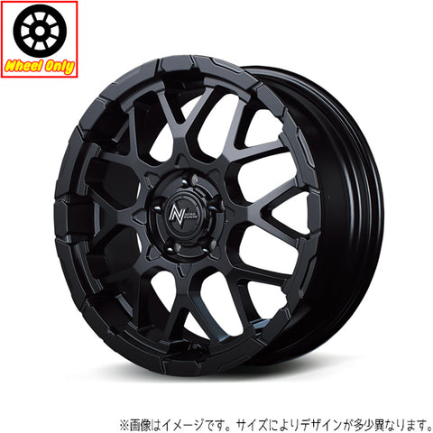 16インチ アルミホイール 4穴 100 ナイトロパワー M28 バレットKC 6J +40 コンパクトカー 4本セット