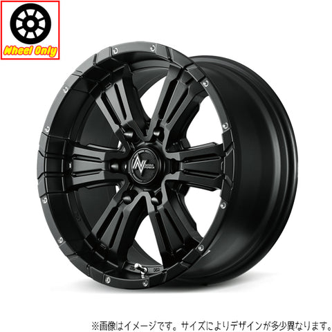 16インチ アルミホイール 5穴 139.7 ジムニー ナイトロパワー クロスクロウ 5.5J +20 JB64 JB23 4本セット