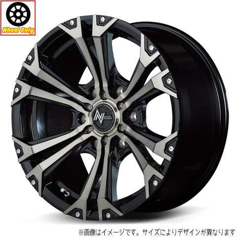 16インチ アルミホイール 6穴 139.7 ハイエース ナイトロパワー ジャベリン 6.5J +38 4本セット