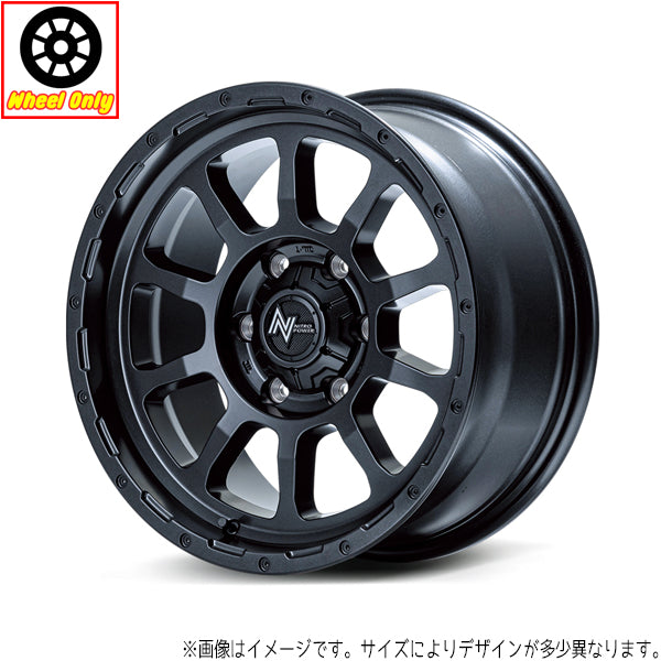 17インチ アルミホイール 6穴 139.7 ナイトロパワー M10 パーシング 6.5J +38 200系 ハイエース 4本セット –  All-Terrain