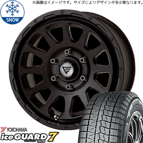 215/65R16 スタッドレスタイヤホイールセット エクストレイル etc (YOKOHAMA iceGUARD7 & DELTAFORCE OVAL 5穴 114.3)