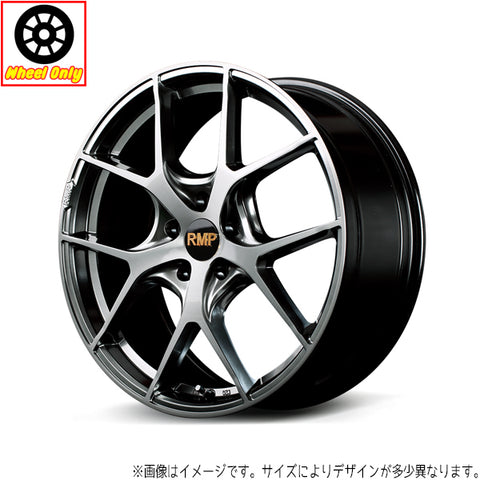 17インチ アルミホイール 5穴 100 MID RMP 025F 7J +50 86 BRZ カローラ 4本セット