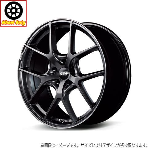 17インチ アルミホイール 5穴 100 MID RMP 025F 7J +50 86 BRZ カローラ 4本セット