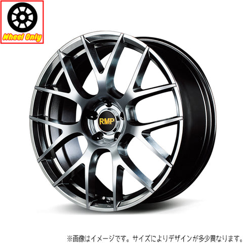 17インチ アルミホイール 5穴 100 MID RMP 027F 7J +50 86 BRZ カローラ 4本セット