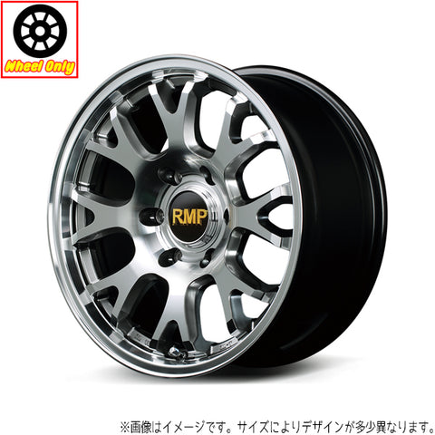 17インチ アルミホイール 6穴 139.7 ハイエース MID RMP 028FX 6.5J +38 4本セット