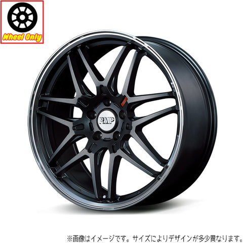 18インチ アルミホイール 5穴 100 MID RMP 720F 7J +48 フォレスター インプレッサ 4本セット