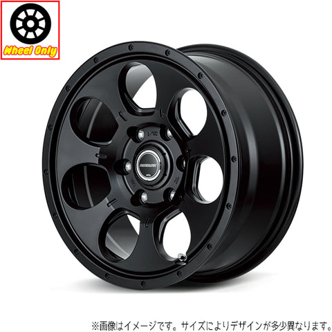 15インチ アルミホイール 4穴 100 ロードマックス マッドエージェント 4.5J +45 キャンバス ワゴンR1本