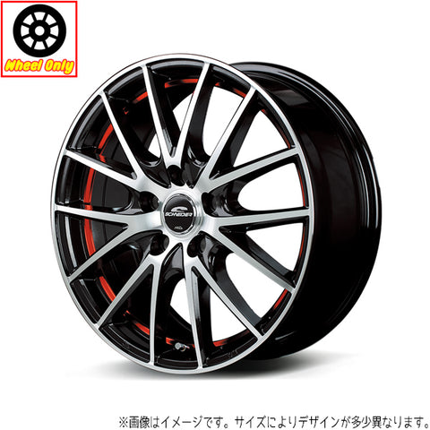 16インチ アルミホイール 5穴 114.3 シュナイダー RX27 6.5J +38 ノア ヴォクシー 90系 1本