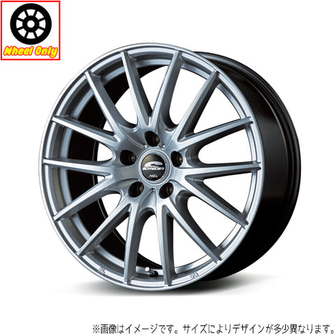 16インチ アルミホイール 5穴 100 シュナイダー SQ27 6.5J +47 86 GR86 BRZ CT200h 4本セット