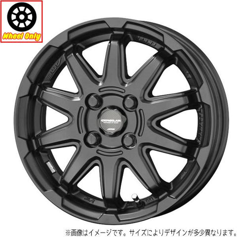 14インチ アルミホイール 4穴 100 サーキュラー C10S 4.5J +45 1本