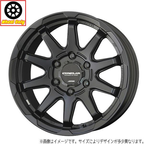 16インチ アルミホイール 6穴 139.7 サーキュラー C10X 6.5J +38 1本