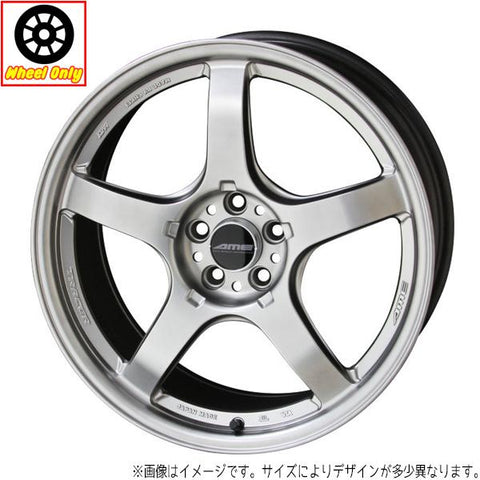 18インチ アルミホイール 5穴 114.3 共豊 トレーサー GTV 8.5J +30 4本セット