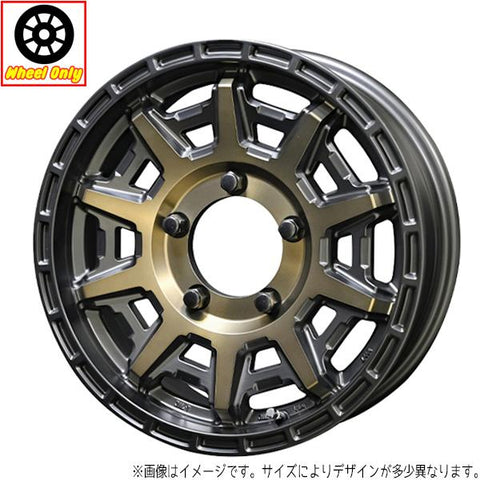 16インチ アルミホイール 5穴 139.7 PPX D10X 5.5J +22 4本セット