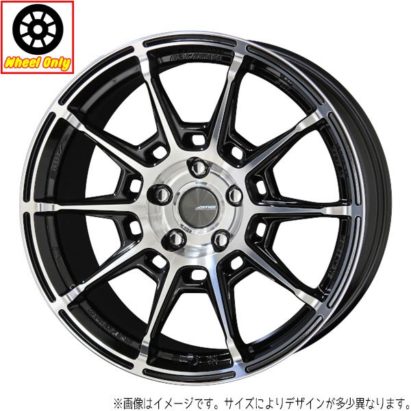 17インチ アルミホイール 5穴 114.3 共豊 ガレルナ レフィーノ 7J +48 4本セット – All-Terrain