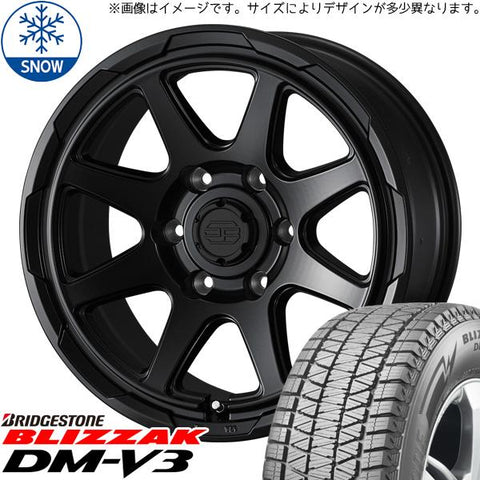 265/65R18 スタッドレスタイヤホイールセット ランクル250 etc (BRIDGESTONE BLIZZAK DM-V3 & STADTBERGE 6穴 139.7)