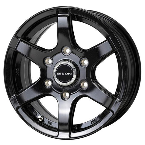 165/65R14 スタッドレスタイヤホイールセット ルーミー etc (YOKOHAMA iceGUARD7 & BISON BN04 4穴 100)