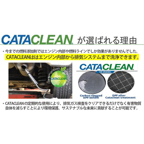 キャタクリーン エンジン洗浄 次世代添加剤 触媒 EGR DPF 正規品