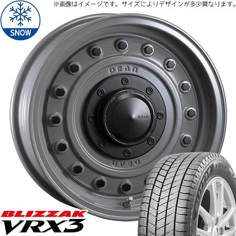 205/70R15 スタッドレスタイヤホイールセット ジムニーシエラ JB74 (BRIDGESTONE VRX3 & DEAN Colorado 5穴 139.7)