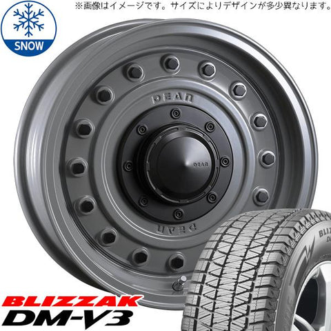 215/70R16 スタッドレスタイヤホイールセット ジムニー JB64 JB23 etc (BRIDGESTONE DM-V3 & DEAN Colorado 5穴 139.7)