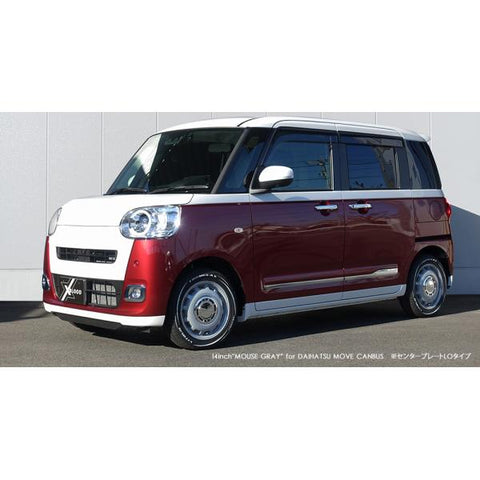 14インチ アルミホイール 4穴 100 コスミック ディーゼル 4.5J +43 軽自動車 軽バン 軽トラ 4本セット