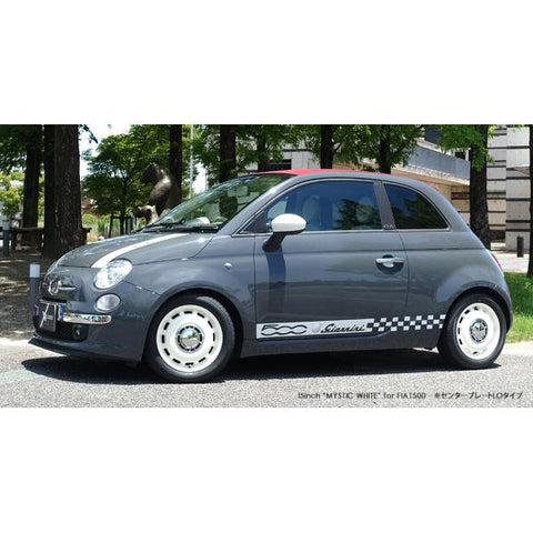 15インチ アルミホイール 4穴 98 FIAT 500専用 コスミック ディーゼル 6J +32 4本セット