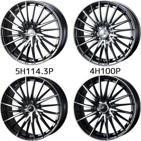 225/60R18 スタッドレスタイヤホイールセット クラウンクロスオーバー etc (YOKOHAMA iceGUARD7 & LEONIS FR 5穴 114.3)