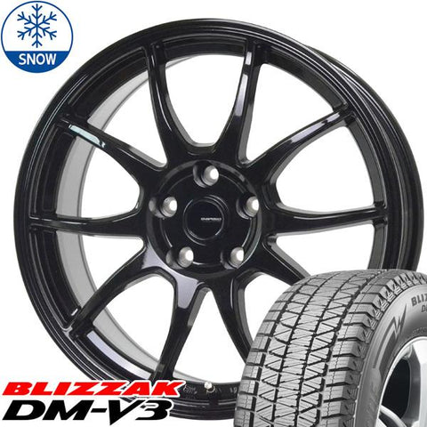 235/60R18 スタッドレスタイヤホイールセット アウトランダー etc (BRIDGESTONE DM-V3 & GSPEED G06 5穴 114.3)