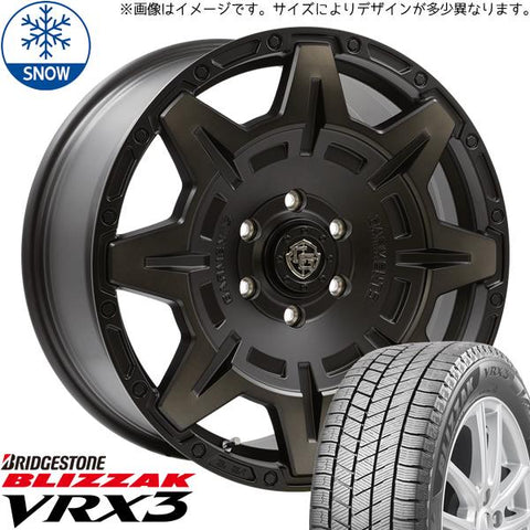 265/55R20 スタッドレスタイヤホイールセット レクサスLX etc (BRIDGESTONE BLIZZAK VRX3 & GARMENTS StyleM 6穴 139.7)