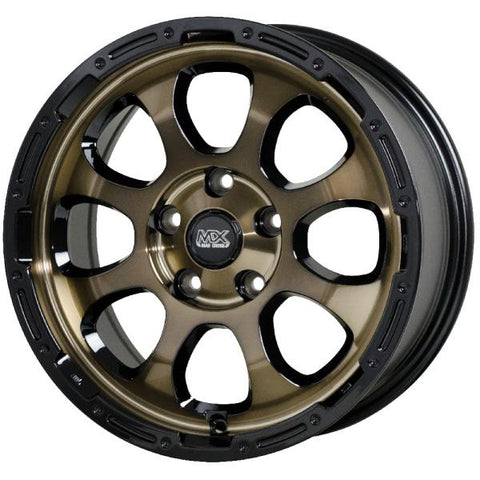 195/65R16 スタッドレスタイヤホイールセット パジェロミニ etc (YOKOHAMA iceGUARD7 & MADCROSS GRACE 5穴 114.3)