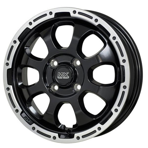 155/65R14 スタッドレスタイヤホイールセット NBOX etc (YOKOHAMA iceGUARD7 & MADCROSS GRACE 4穴 100)