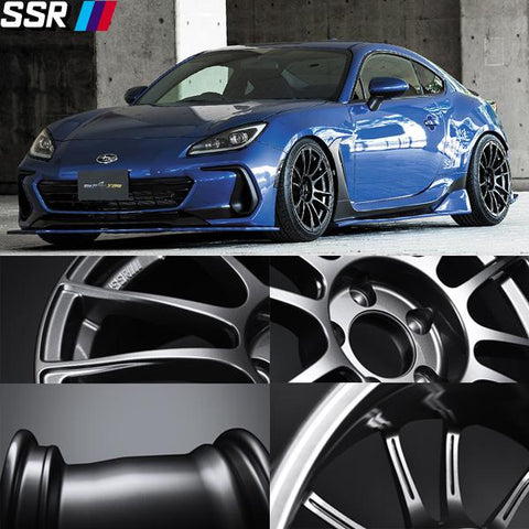 225/55R18 スタッドレスタイヤホイールセット クロストレック etc (BRIDGESTONE BLIZZAK DM-V3 & SSR GTX04 5穴 114.3)