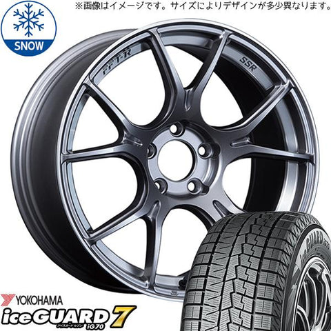 165/50R16 スタッドレスタイヤホイールセット ムーヴ etc (YOKOHAMA iceGUARD7 & SSR GTX02 4穴 100)