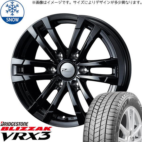 205/70R15 スタッドレスタイヤホイールセット ジムニーシエラ JB74 (BRIDGESTONE VRX3 & PRODITAHC2 5穴 139.7)