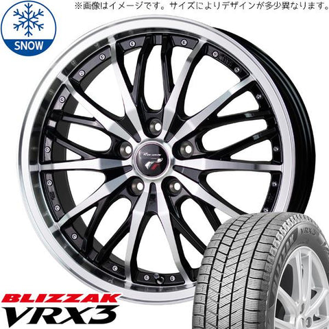 165/55R14 スタッドレスタイヤホイールセット ムーブ etc (BRIDGESTONE VRX3 & Precious HM3 4穴 100)