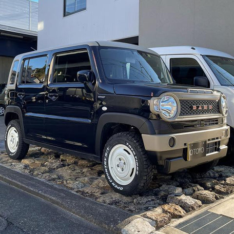 165/65R14 スタッドレスタイヤホイールセット デリカミニ etc (BRIDGESTONE VRX3 & XTREME-J JOURNEY 4穴 100)