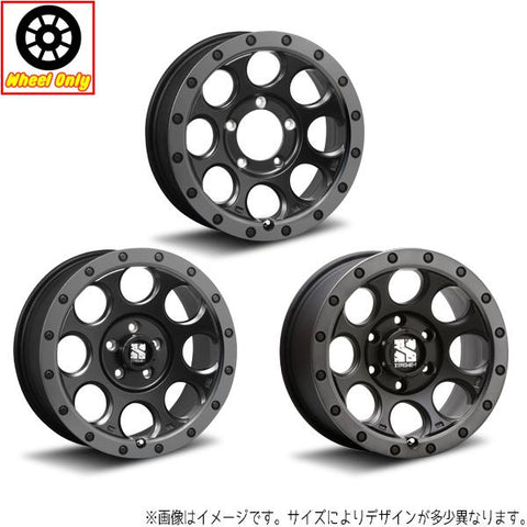 16インチ アルミホイール 5穴 139.7 MLJ エクストリームJ XJ03 5.5J 4本セット