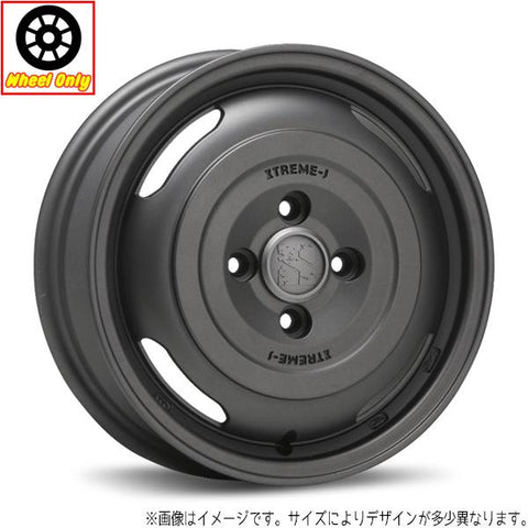 12インチ アルミホイール 4穴 100 MLJ エクストリームJ ジャーニー 350B 4本セット