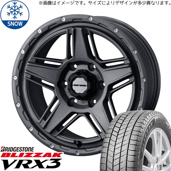 165/70R14 スタッドレスタイヤホイールセット ソリオ etc (BRIDGESTONE VRX3 & MUDVANCE07 4穴 1 –  All-Terrain