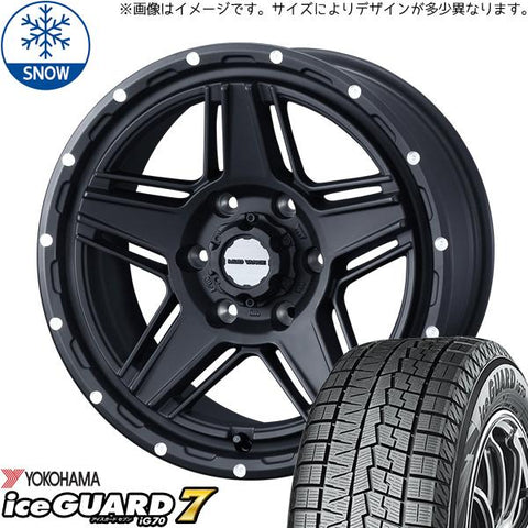 165/55R14 スタッドレスタイヤホイールセット ムーブ etc (YOKOHAMA iceGUARD7 & MUDVANCE07 4穴 100)