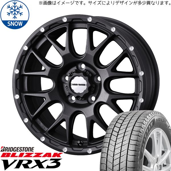 205/60R16 スタッドレスタイヤホイールセット プリウス etc (BRIDGESTONE VRX3 & MUDVANCE08 5穴 –  All-Terrain