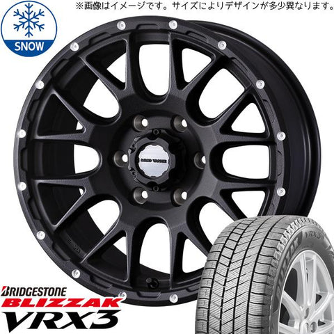 225/60R18 スタッドレスタイヤホイールセット クラウンクロスオーバー etc (BRIDGESTONE BLIZZAK VRX3 & MUDVANCE08 5穴 114.3)